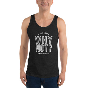 Why Not? Unisex Tank Top